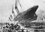 Plakat z filmu "Titanic" z 1943 roku. Nie istnieją żadne fotografie katastrofy.