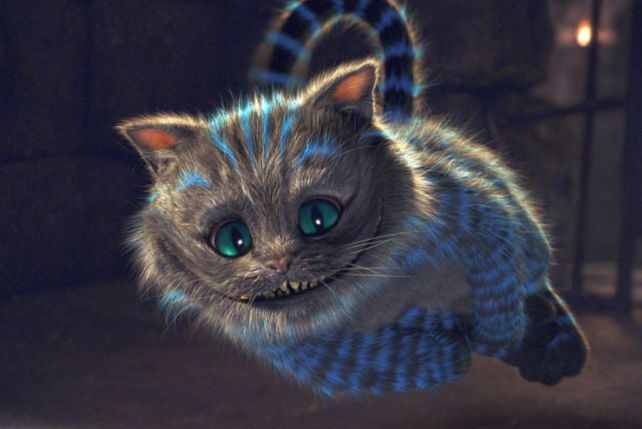 Filmowy kot z Cheshire, Alicja w krainie czarów (2009).
