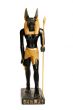 Anubis, egipski przewodnik umarłych, bóg o głowie psa lub szakala.