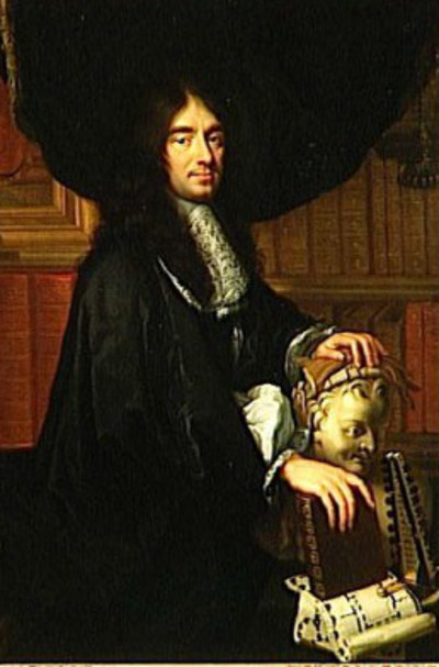 Portret Charlesa Perraulta autorstwa Phillippe Lallemanta (1672).
