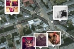 Fragment mapy kotów przedstawiający centrum Warszawy