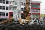 Pomnik kota w Kuching