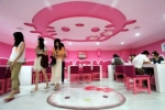 Restauracja Hello Kitty w Chinach.