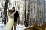 Film ślubny nakręcony przez psa